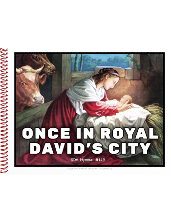 Visualized Song Book: Once in Royal David’s City