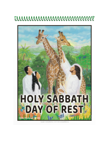 Visualized Song Book: Holy Sabbath Day of Rest
