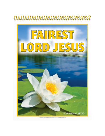 Visualized Song Book: Fairest Lord Jesus