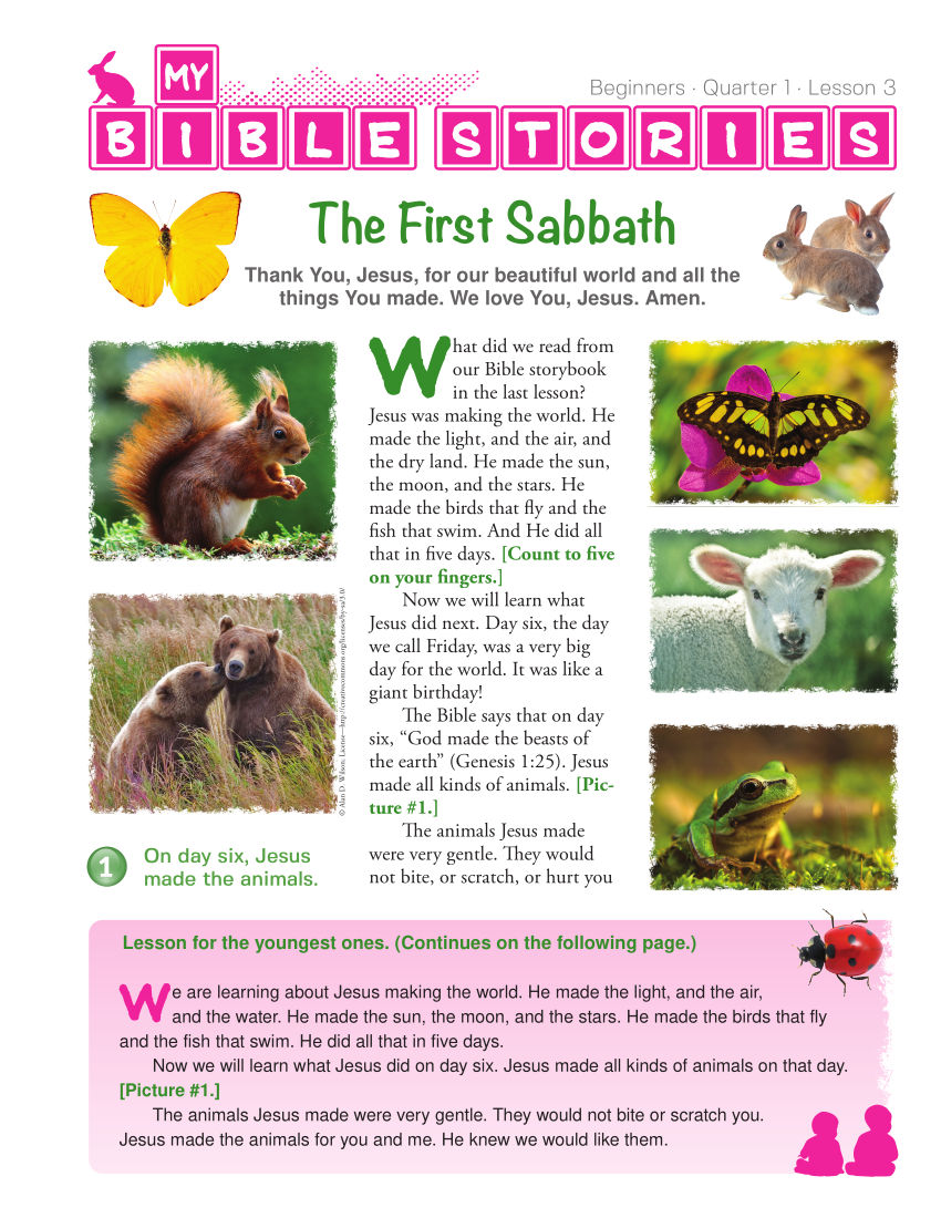 Beginners Bible Lessons (old edition)