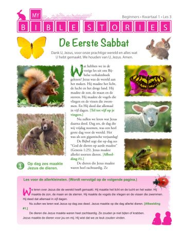 Dutch Beginners Bible Lessons, Quarter 4