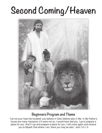 Themed Programs for Beginners Sabbath School