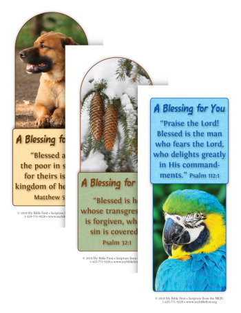 Bookmarks: Blessings Set of 20