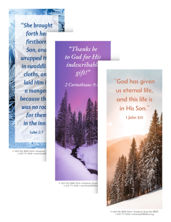 Bookmarks: Christmas Set #2 Set of 20