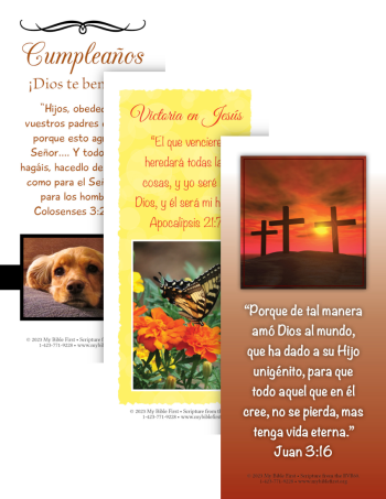 Spanish Bookmarks
