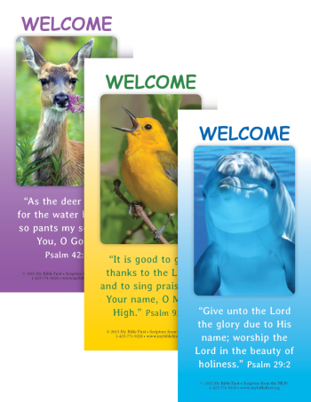 Bookmarks: Welcome Set of 20