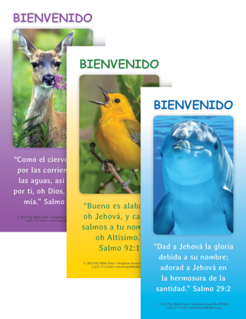 Spanish Bookmarks: Welcome Set of 20