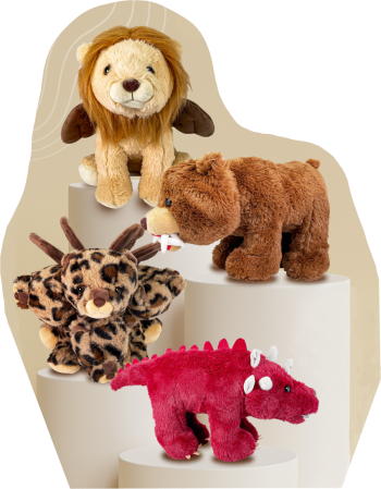 Daniel 7 plushie set