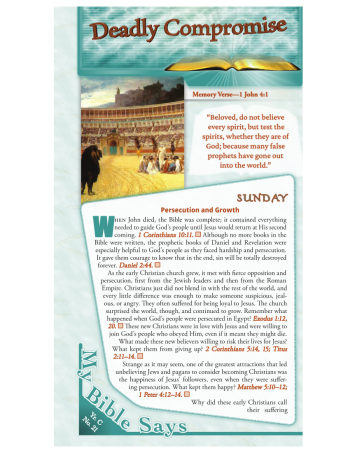 Junior Bible Lessons (old edition) Year C Quarter 2