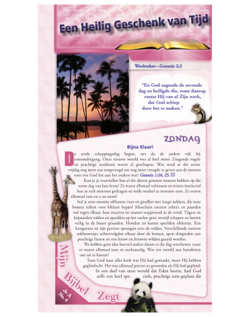 Dutch Bible lessons for juniors and teens – lesson booklet cover