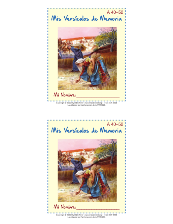 Spanish Kindergarten/Primary MV Cards — Set of 2 Year C Quarter 1