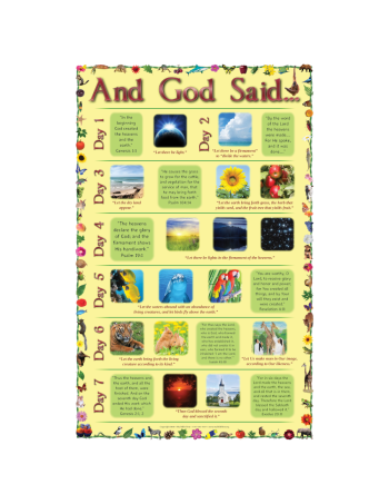Digital Poster: And God Said...