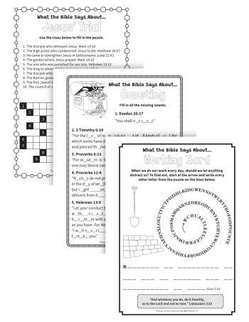 Primary Activity Sheets