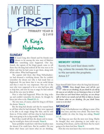 Primary Bible Lessons (old edition) Year B Quarter 2