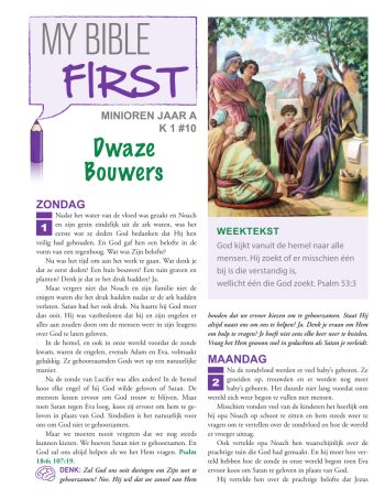 Dutch Primary Bible Lessons, Year B, Quarter 2