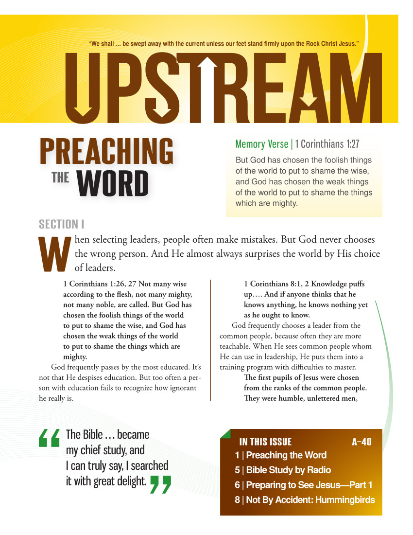 Digital Upstream Bible Lessons Year A Quarter 4