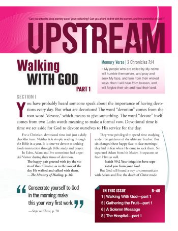 Upstream Bible Lessons Year B Quarter 4