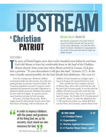 Upstream Bible Lessons Year C Quarter 3
