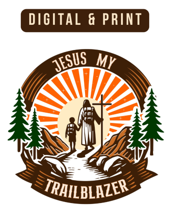 Digital and Print Jesus My Trailblazer VBS